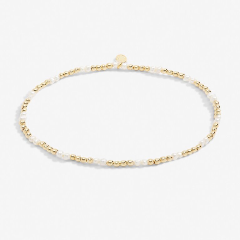 Joma Jewellery | Pearl Anklet Gold