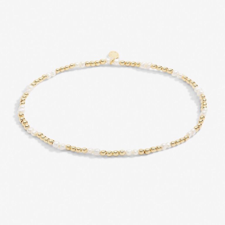 Joma Jewellery | Pearl Anklet Gold