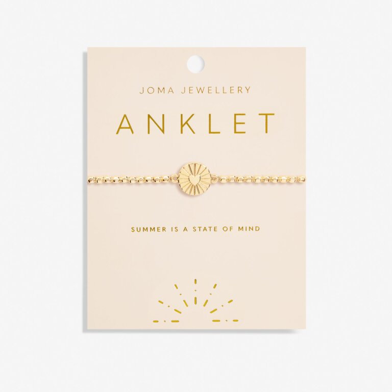 Joma Jewellery | Heart Anklet