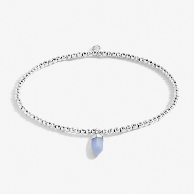 Joma Jewellery | Blue Crystal Agate Anklet