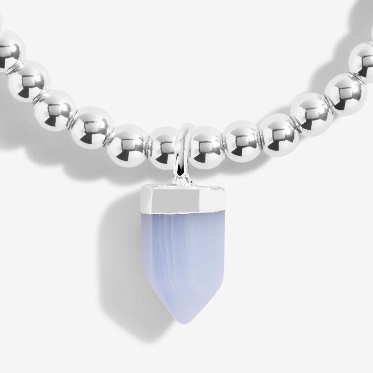 Joma Jewellery | Blue Crystal Agate Anklet