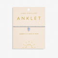 Joma Jewellery | Blue Crystal Agate Anklet