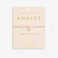 Joma Jewellery | Pink Crystal Anklet