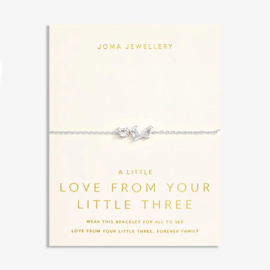 Joma Jewellery | Bracelet - Love From Your Little Three