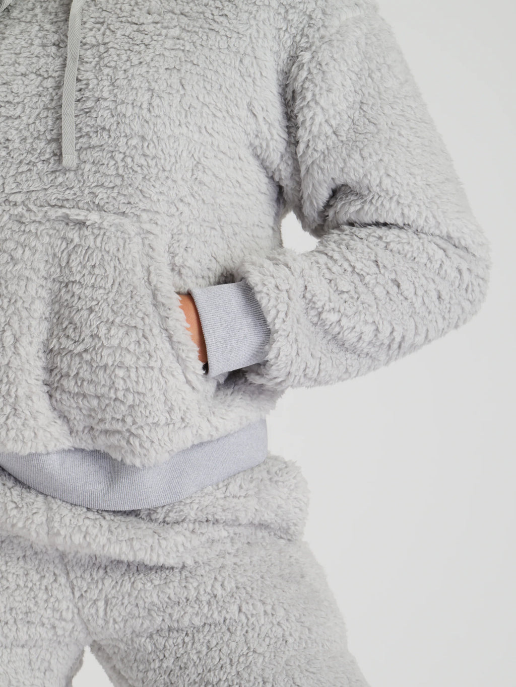 Silver Borg Jumper & Jogger Set