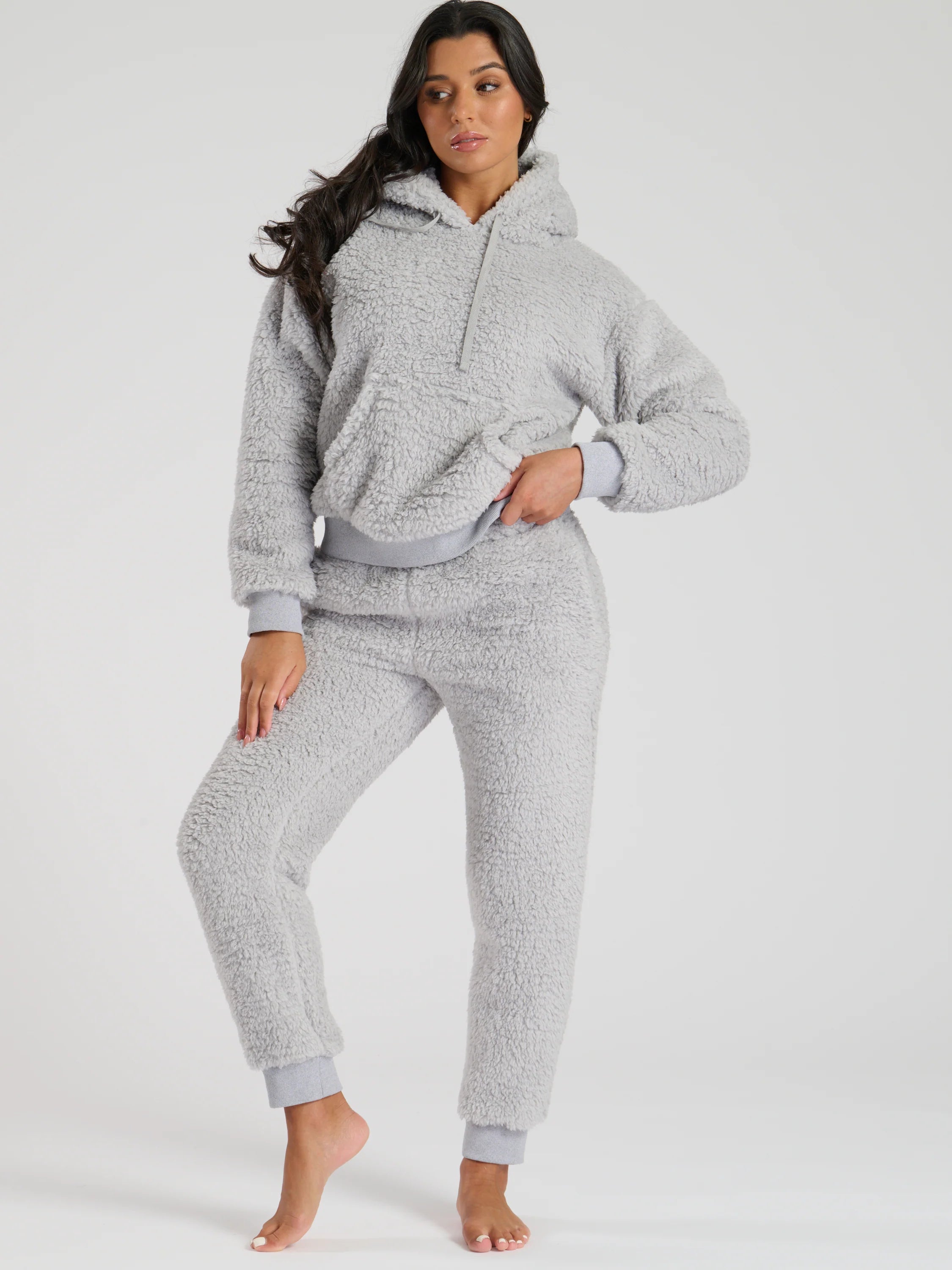 Silver Borg Jumper & Jogger Set