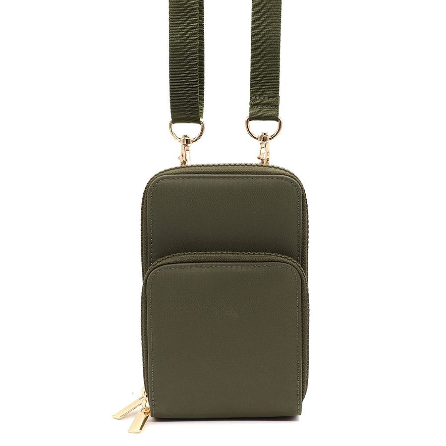 Recycled Nylon Phone Bag | Khaki