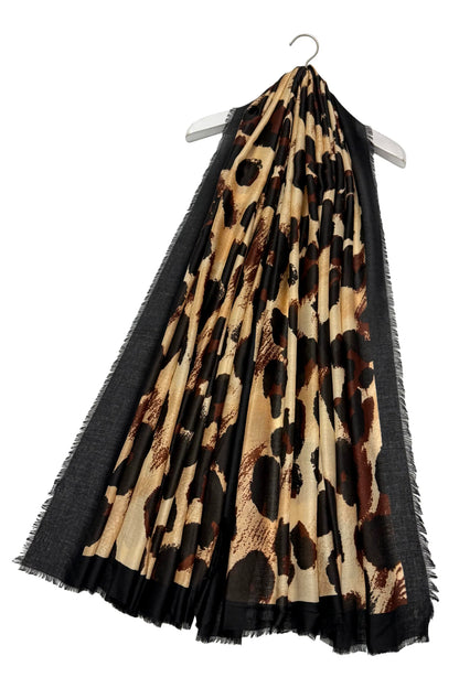Luxe Leopard Print Scarf