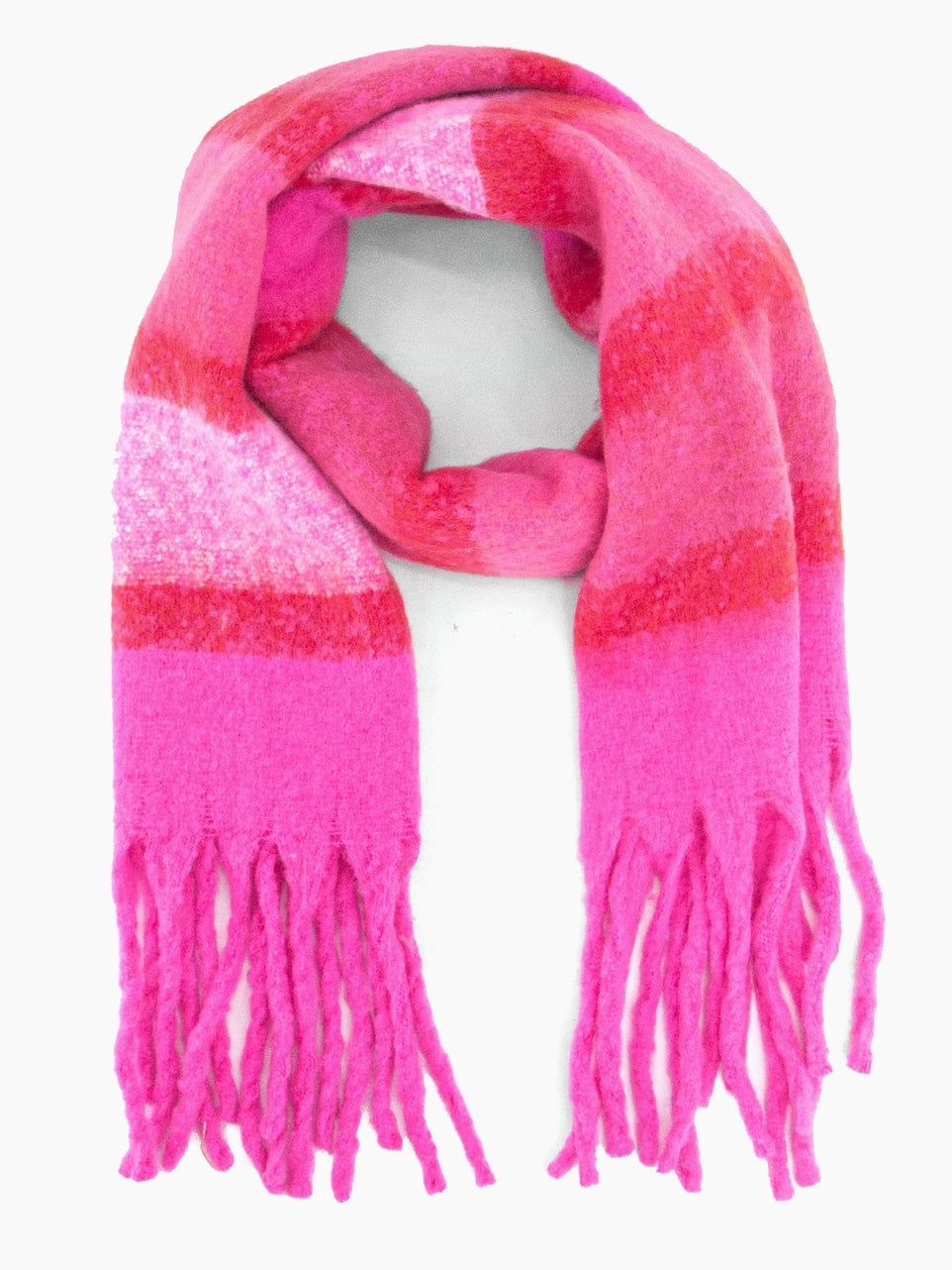 Blair Cosy Winter Scarf | Pink