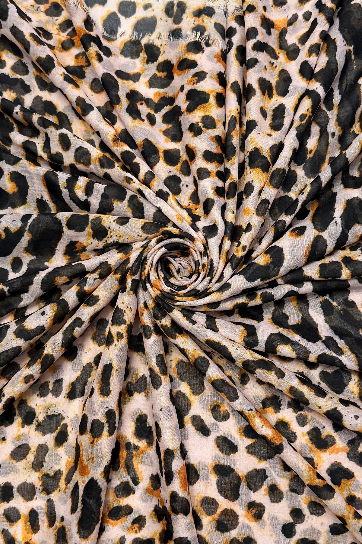 Festival Leopard Print Scarf