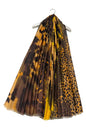 Abstract Cheetah & Leopard Print Scarf