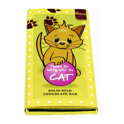 Milk Chocolate Bar | Thanks For Looking After The Cat