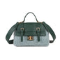 Tweed Satchel Bag