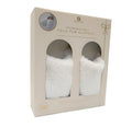 Aroma Home Cream Faux Fur Microwaveable Mule Slippers
