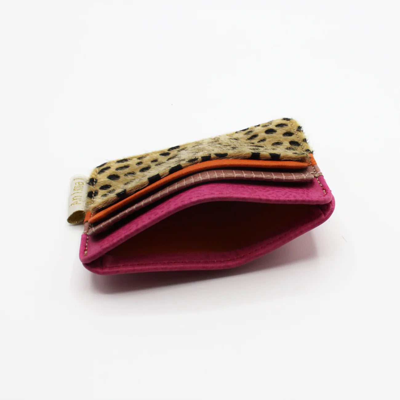 Animal Cheetah Card Holder