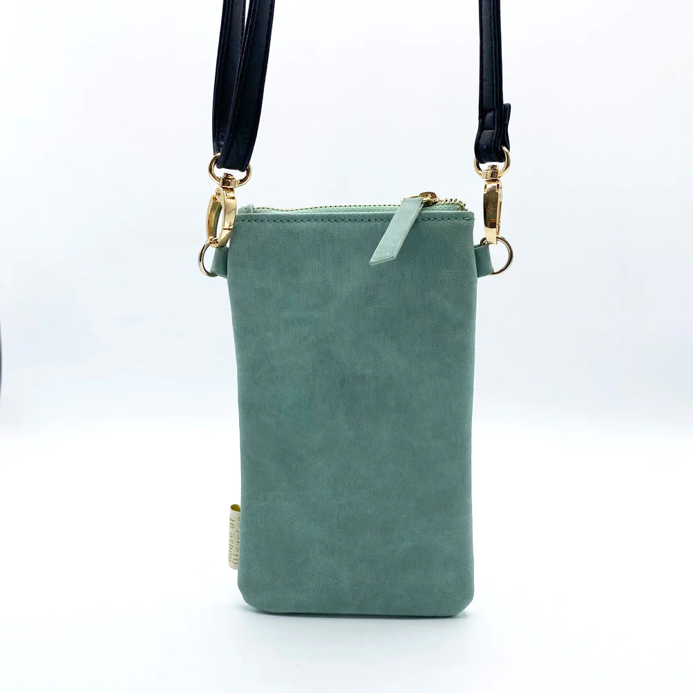 Animal Print Purple Leoaprd Print Phone Wallet