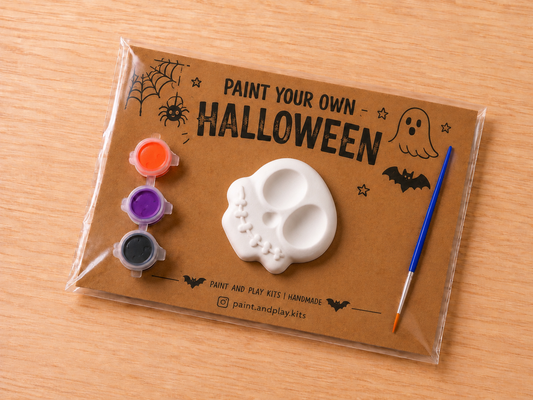 Handmade Plaster Halloween Painting Kit