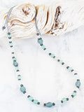 Recycled Glass Necklace | Green