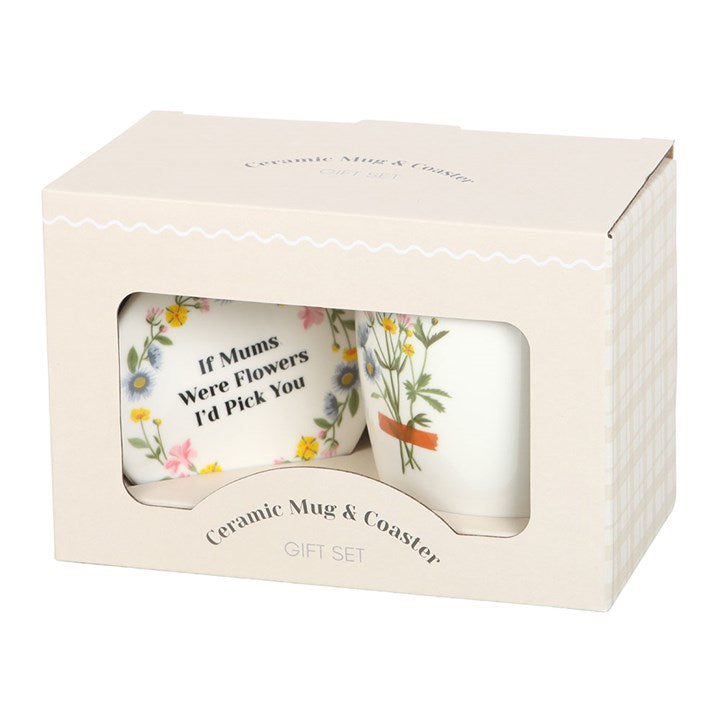 If Mums Were Flowers Floral Mug Set