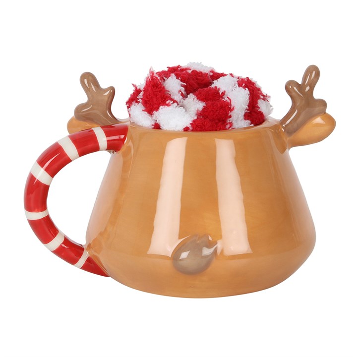 Reindeer Mug & Socks Set