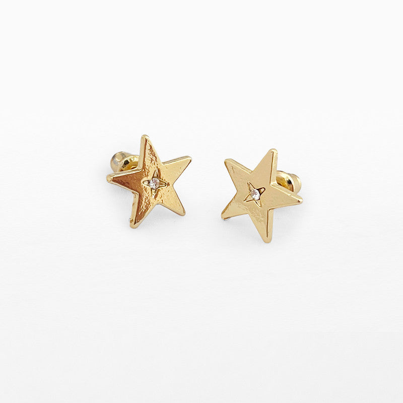 Life Charms | Gold Star With Starburst Stud