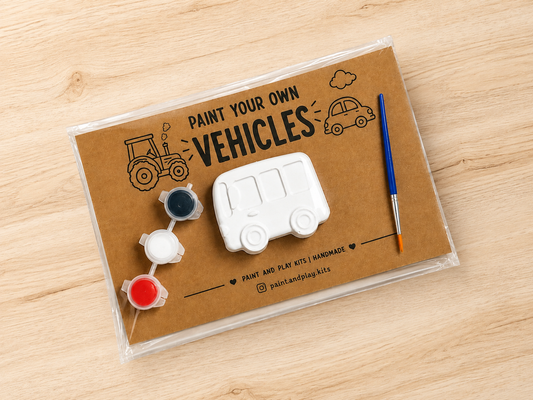 Handmade Plaster Vehicle Painting Kit