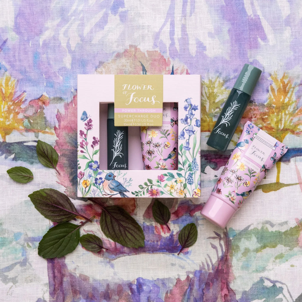 Flower Of Focus Perfume Gel & Hand Cream Duo
