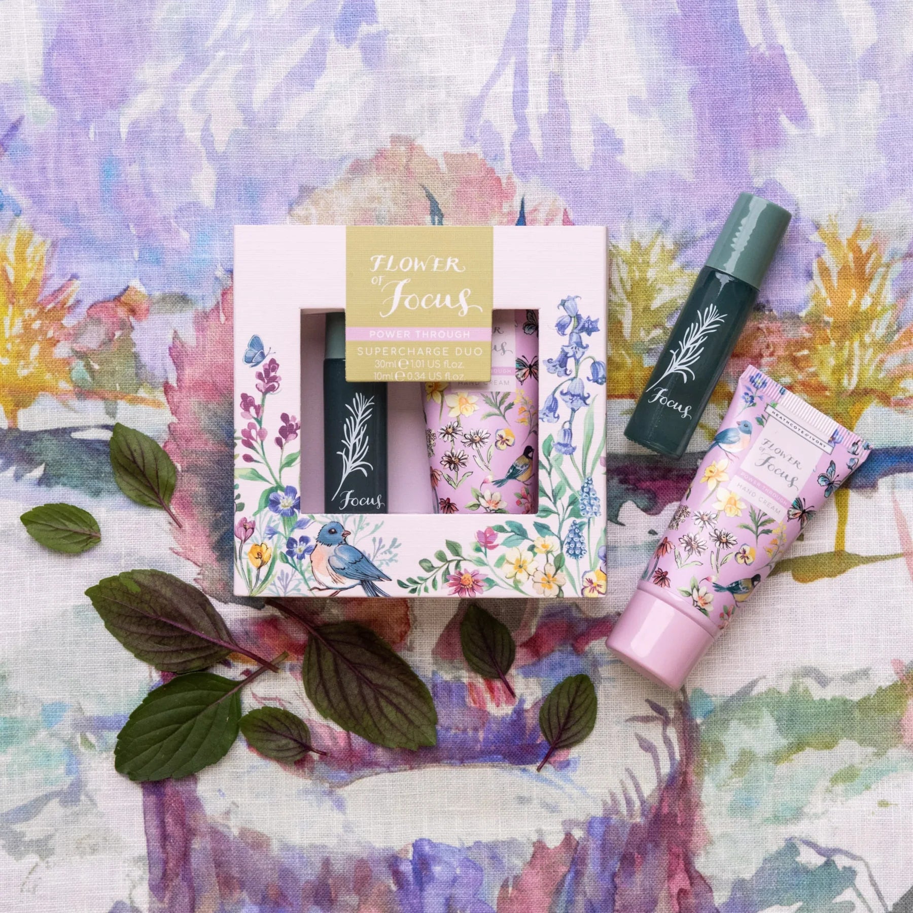 Flower Of Focus Perfume Gel & Hand Cream Duo