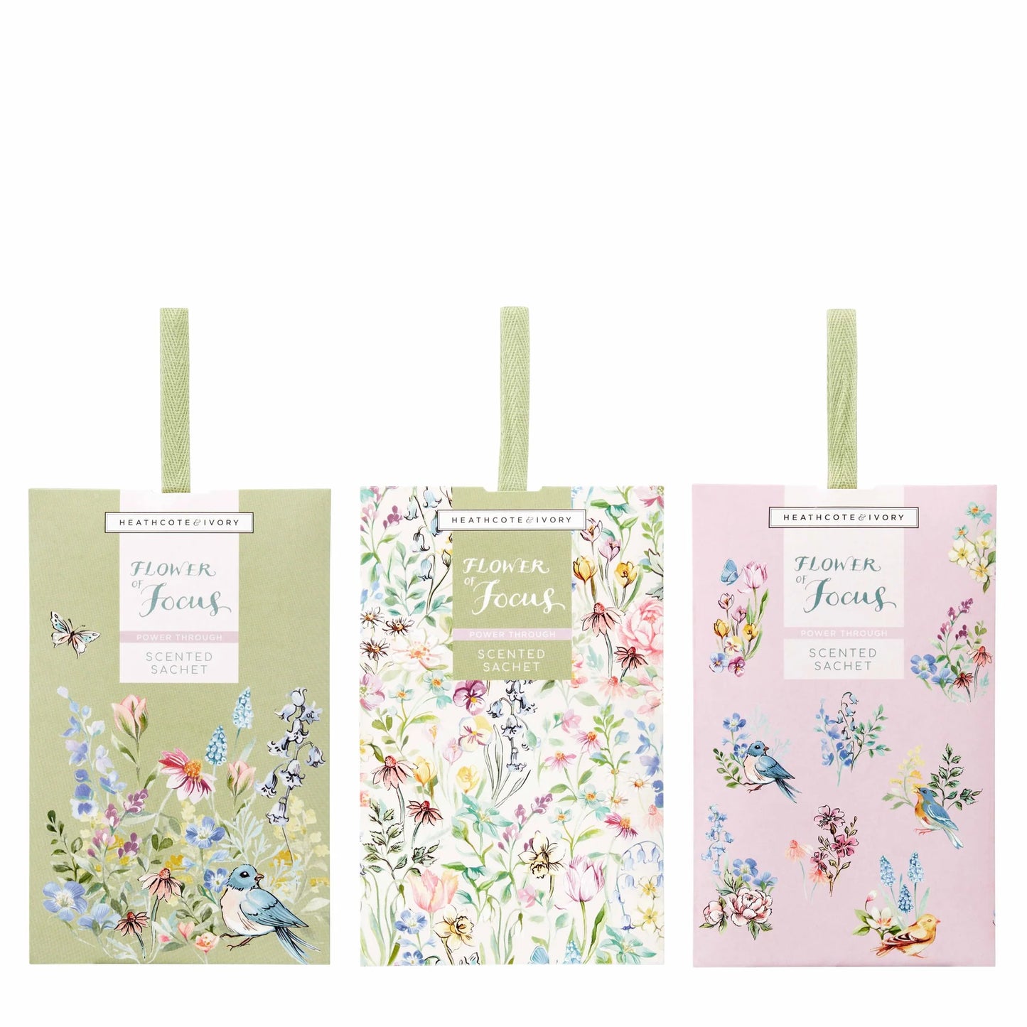 Flower Of Focus Fragranced Sachets x 3