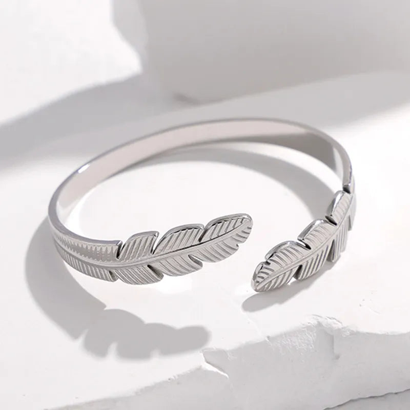 Feather Wrap Bangle