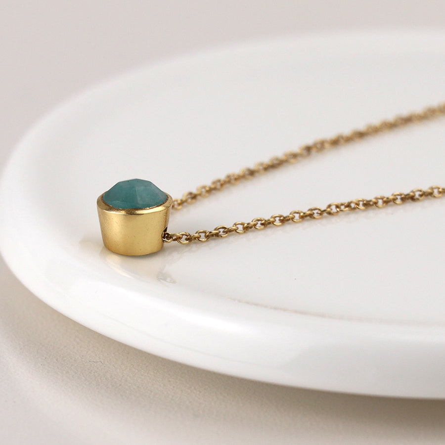 Luxury Simple Amazonite Necklace