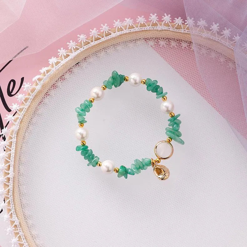 Natural Stone Bracelet | Green
