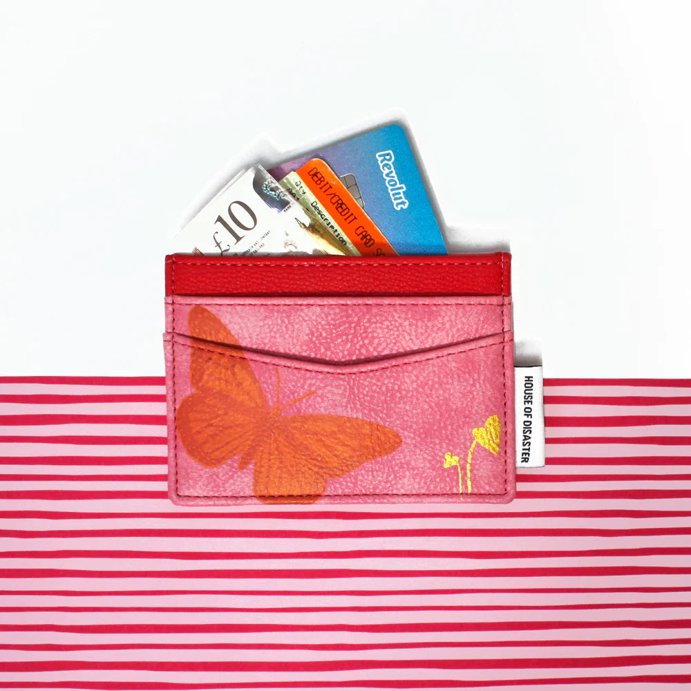 Heritage & Harlequin "Butterfly" Card Holder