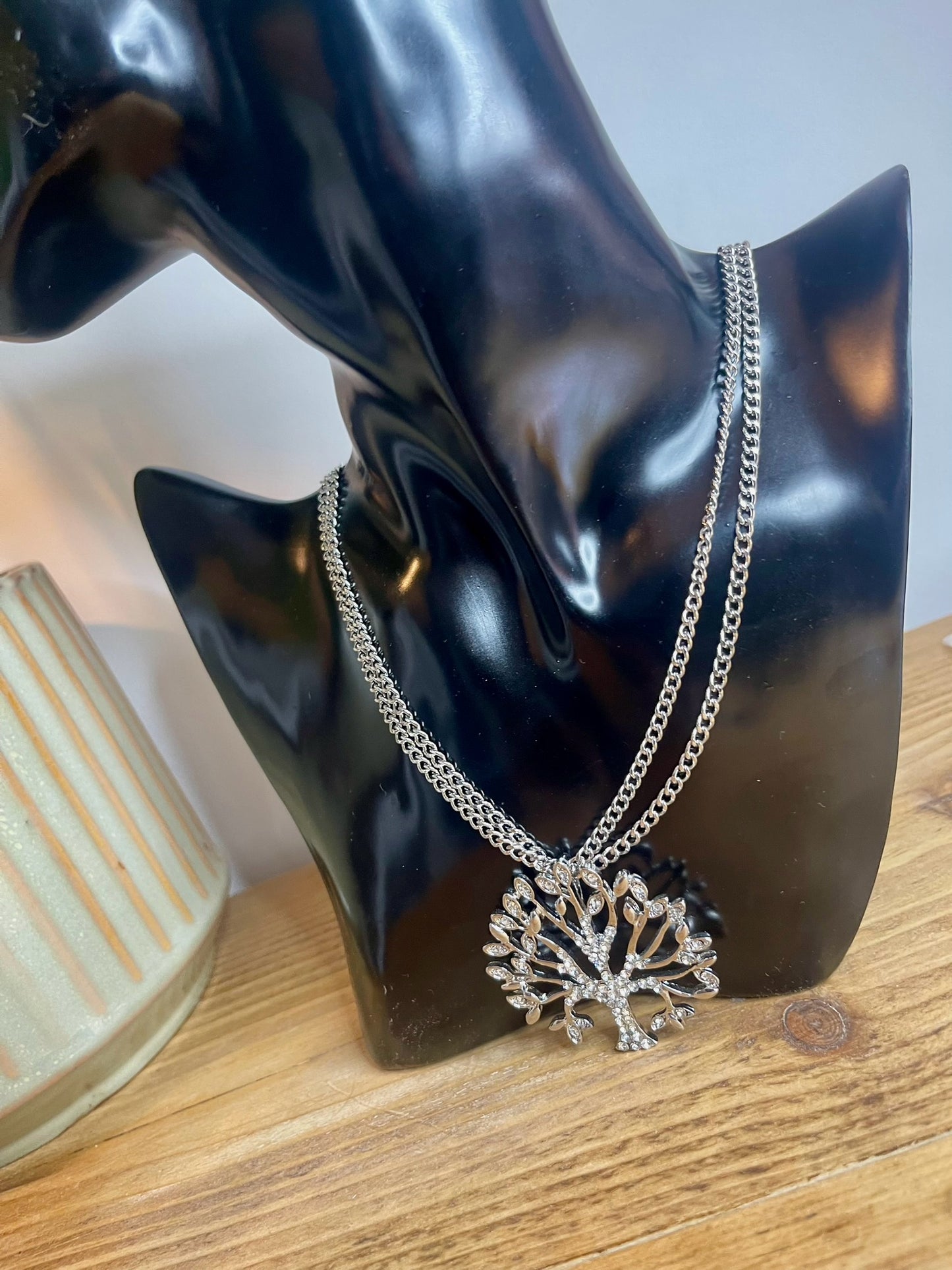 Cora Tree Of Life Crystal Pendant Necklace