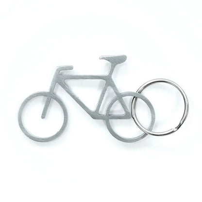 Metal Bike Key Ring & Bottle Opener