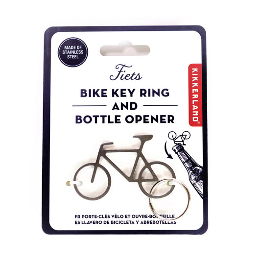 Metal Bike Key Ring & Bottle Opener