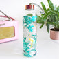 Lux Crane Glass Water Bottle