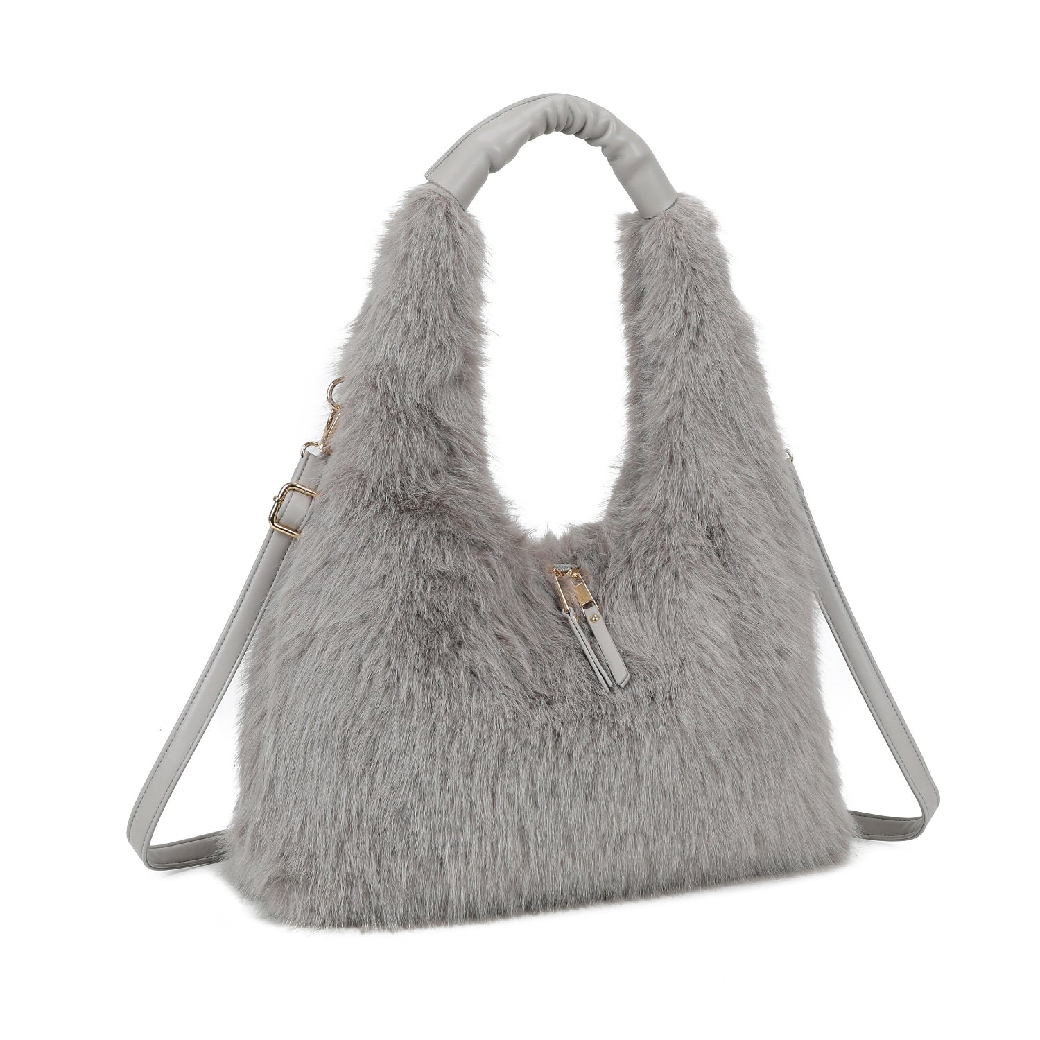 Large Fluffy Large Hobo Bag