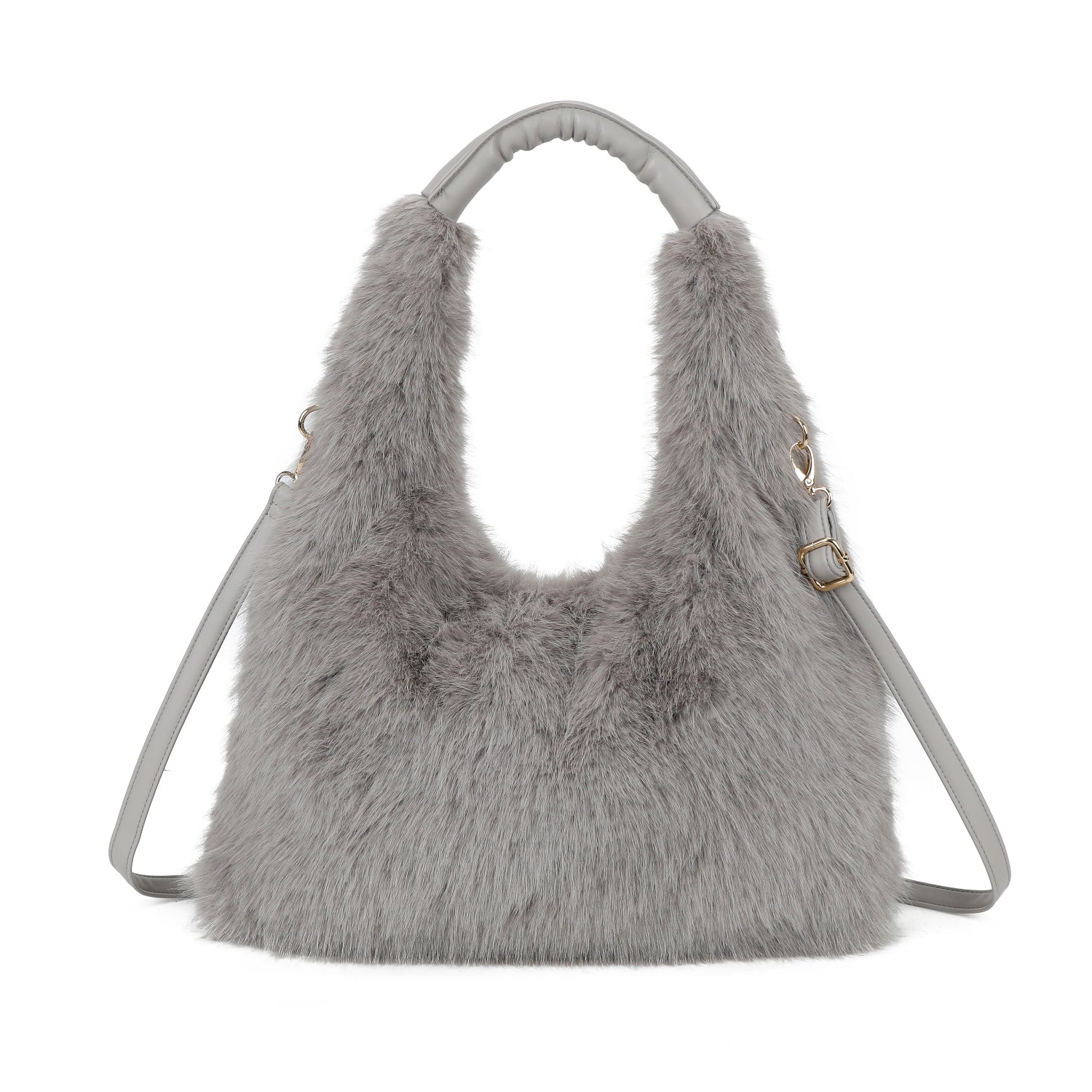 Large Fluffy Large Hobo Bag