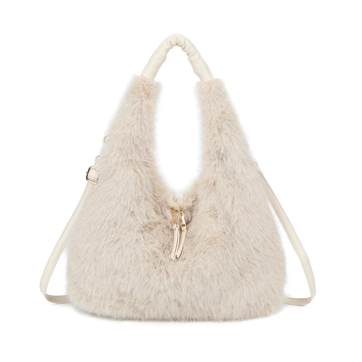 Large Fluffy Large Hobo Bag