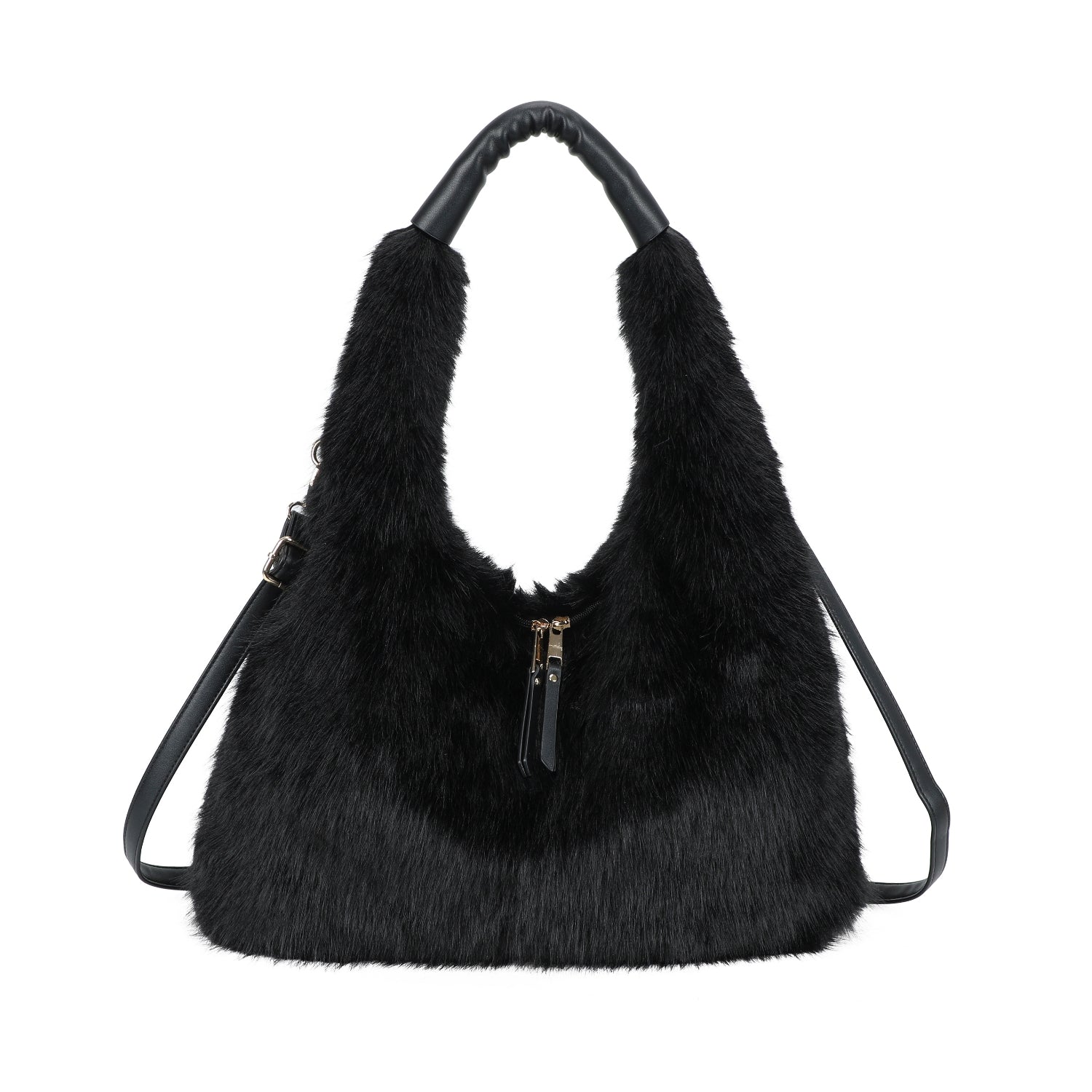 Large Fluffy Large Hobo Bag