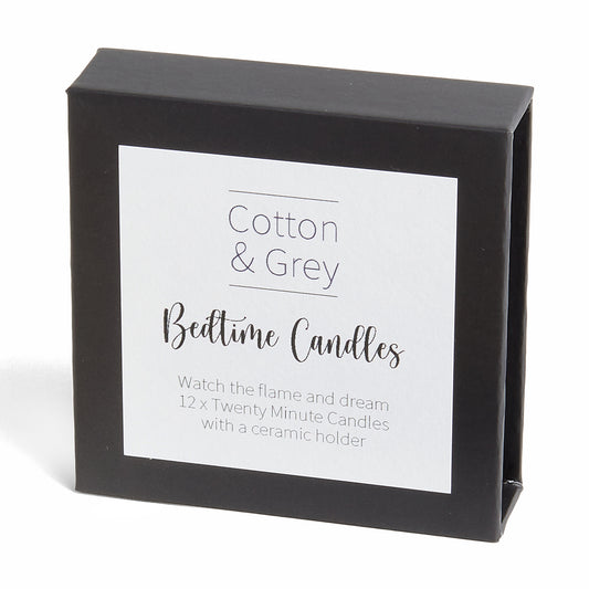 Bedtime Candles | Cotton & Gray