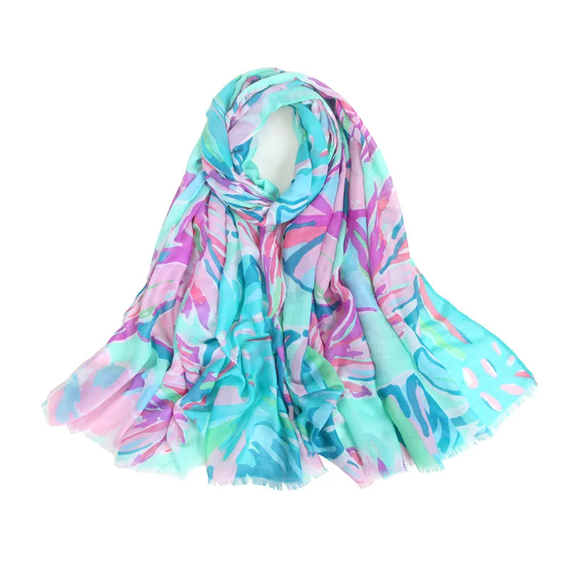Elegant Summer Scarf | Green