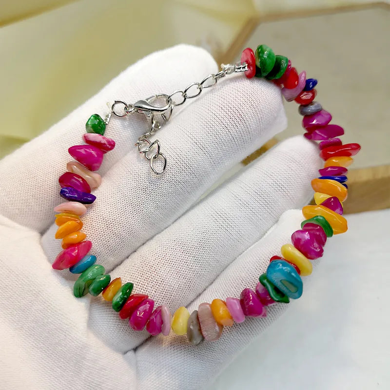 Natural Stone Retro Bracelet | Shell