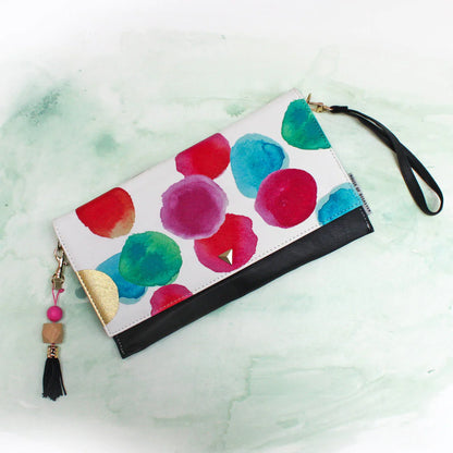 Paint Spotty Clutch / Bag