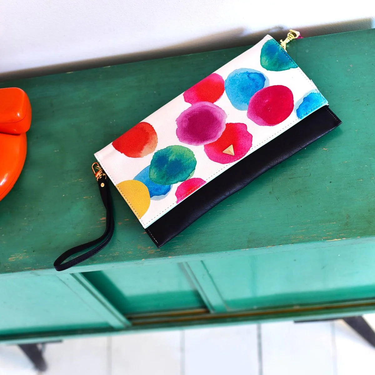 Paint Spotty Clutch / Bag