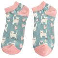 Bamboo Socks | Sleep Cats Trainer Socks