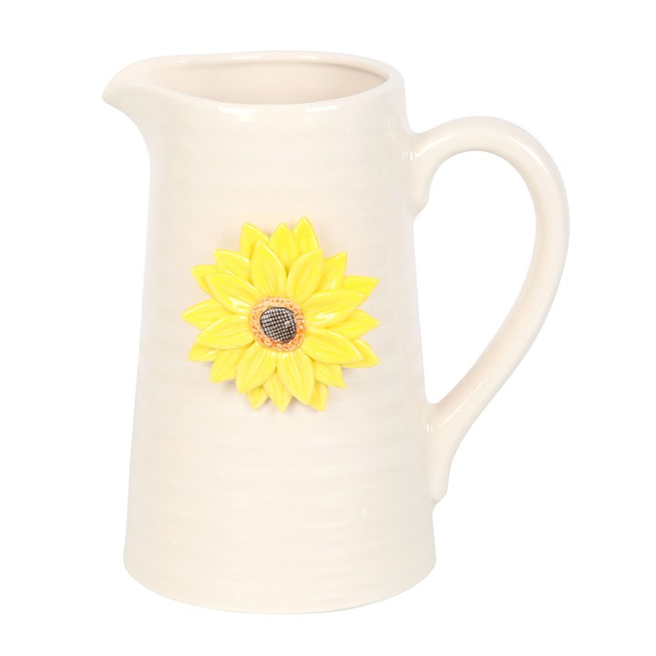 Hello Sunshine Ceramic Flower Jug