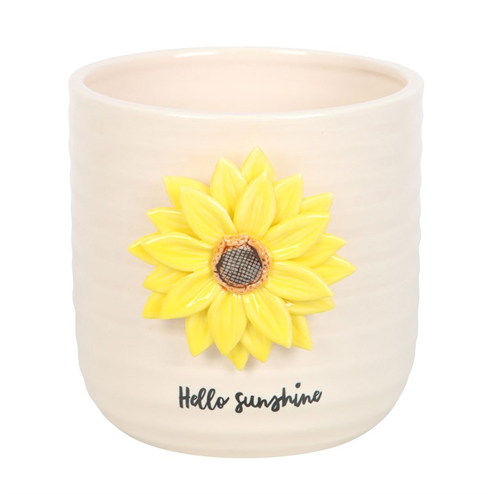Hello Sunshine Ceramic Flower Plant Pot