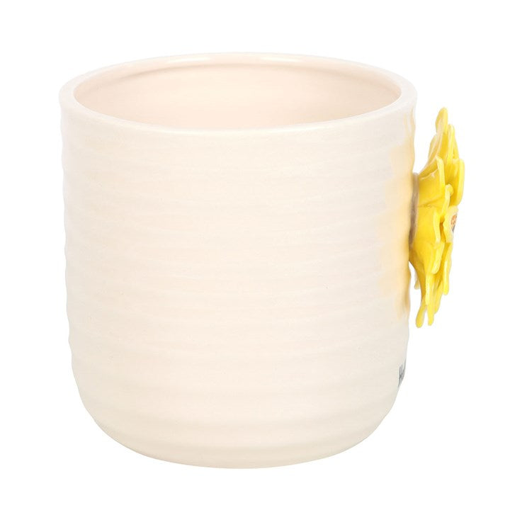 Hello Sunshine Ceramic Flower Plant Pot